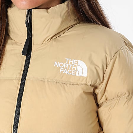 The North Face - Abrigo Nuptse Retro Mujer 1996 A3XEO Beige