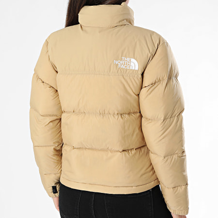 The North Face - Abrigo Nuptse Retro Mujer 1996 A3XEO Beige