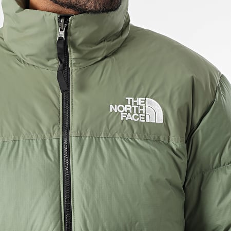 The North Face - Doudoune Capuche Retro Nuptse 1996 A3C8D Vert Kaki