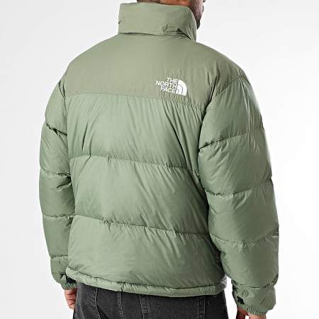 The North Face - Doudoune Capuche Retro Nuptse 1996 A3C8D Vert Kaki