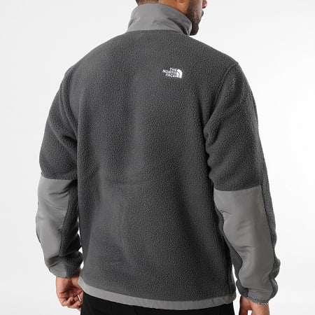 The North Face - Chaqueta polar con cremallera Yum Offpeak A8FKN Gris Carbón