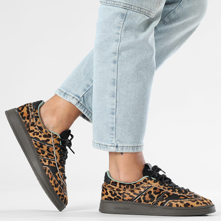Tommy Jeans - The Greenwich Edge 2904 Marfil Leopardo Zapatillas Mujer