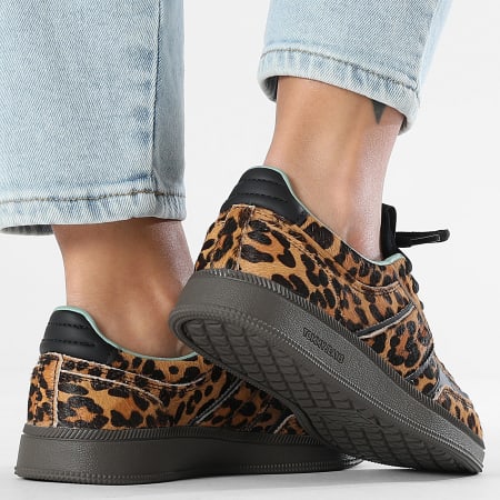 Tommy Jeans - The Greenwich Edge 2904 Marfil Leopardo Zapatillas Mujer