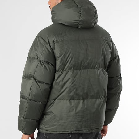 Tommy Jeans - Doudoune Capuche Alaska Down Puffer 2036 Vert Kaki
