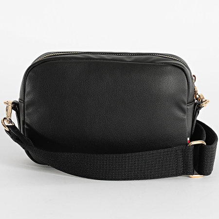 Tommy Hilfiger - Sac A Main Femme Popette 7702 Noir Doré