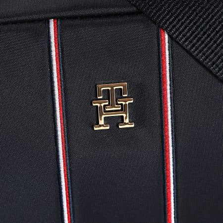Tommy Hilfiger - Sacoche Popette Camera Bag 7710 Bleu Marine Doré