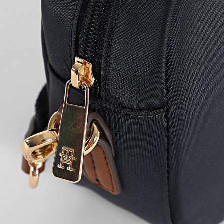 Tommy Hilfiger - Sacoche Popette Camera Bag 7710 Bleu Marine Doré