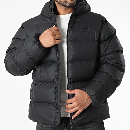 Adidas Originals - Doudoune Capuche Commercial JX4123 Noir