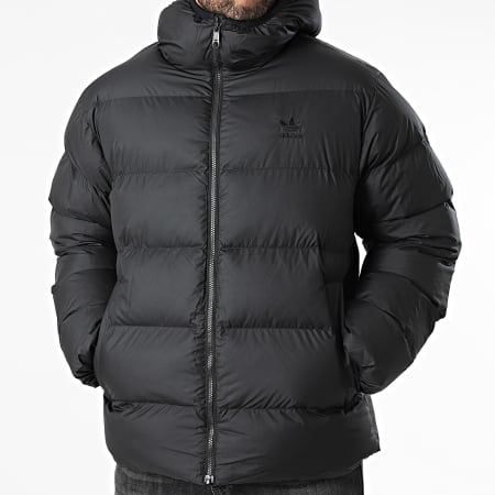 Adidas Originals - Doudoune Capuche Commercial JX4123 Noir