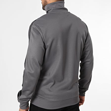 Adidas Originals - Veste Zippée A Bandes Beckenbauer JY1281 Gris Anthracite