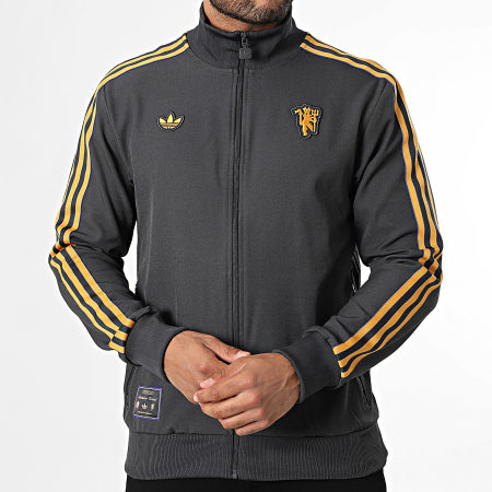 Adidas Originals Manchester United Icon Stripe Zip Jacket JN2816
