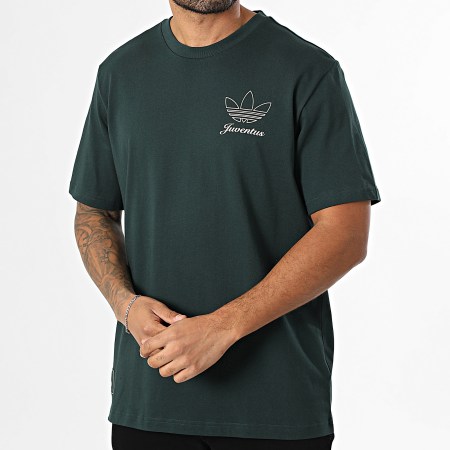 Adidas Sportswear - Tee Shirt Juventus Icon JM9466 Dark Green - Ryses