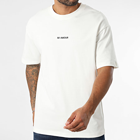 ADJ - Tee Shirt Oversize Large 575 Beige Clair