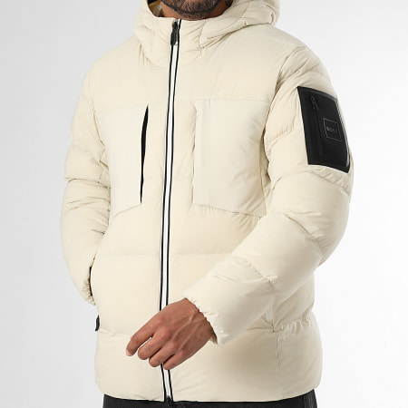 BOSS - Doudoune Capuche Riplite 50543963 Beige Clair