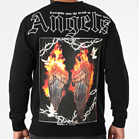 Classic Series - Sudadera cuello redondo 132 Negro