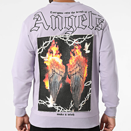 Classic Series - Sudadera cuello redondo 132 Lila