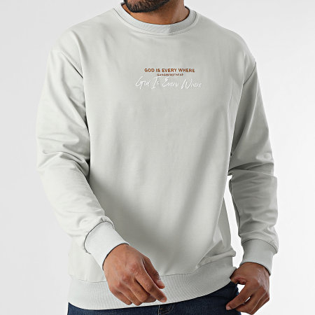 Classic Series - Sudadera cuello redondo 094 Gris claro