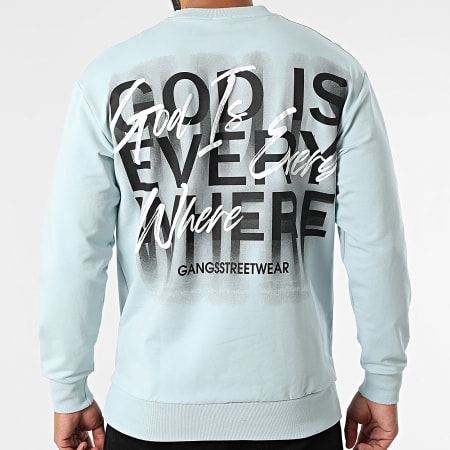 Classic Series - Sudadera de cuello redondo 094 Azul claro