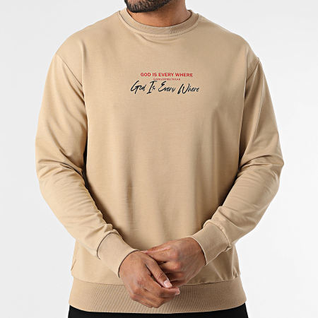 Classic Series - Sudadera cuello redondo 094 Beige