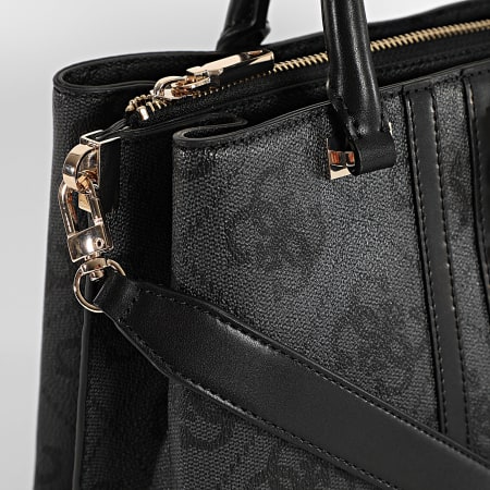 Guess - Sac A Main Femme SO783806 Gris Anthracite Doré