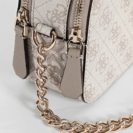 Guess - Sac A Main Femme Noelle II BG9672140 Beige Doré