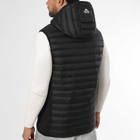 Helvetica - Chaqueta sin mangas con capucha Joker Negro