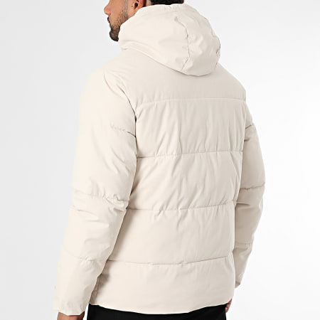 Jack And Jones - Doudoune Capuche Global Beige Clair