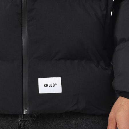 Khujo - Doudoune Capuche Zippée Silas 3 Noir