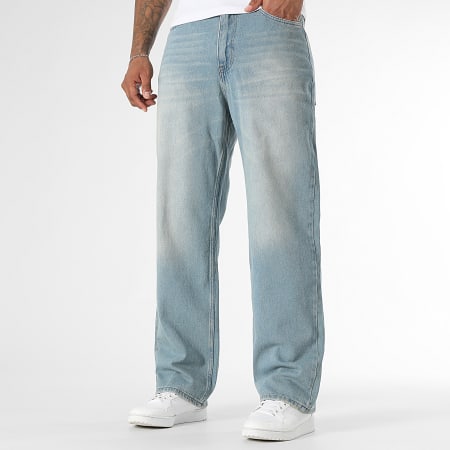 LBO - Juego de 2 vaqueros anchos 3883 3719 Raw Blue Denim