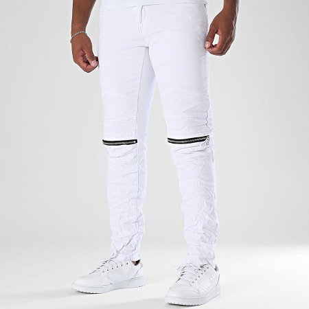 MTX - Jean Slim 188 Blanc
