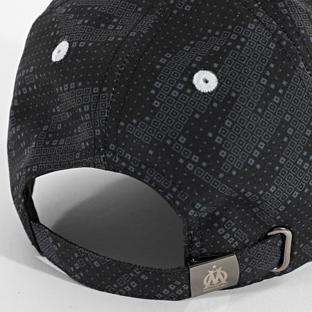 OM - Casquette Logo Graphic M25023 Noir Bleu Clair