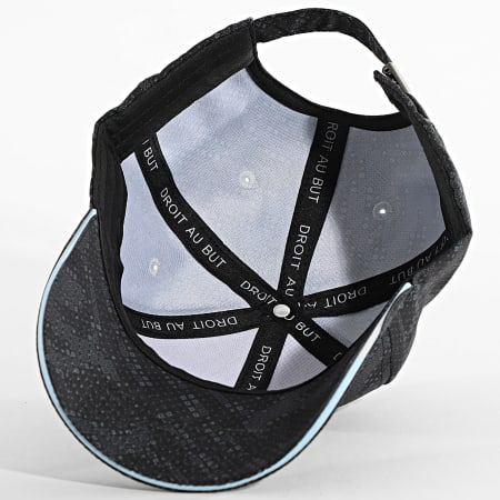 OM - Casquette Logo Graphic M25023 Noir Bleu Clair