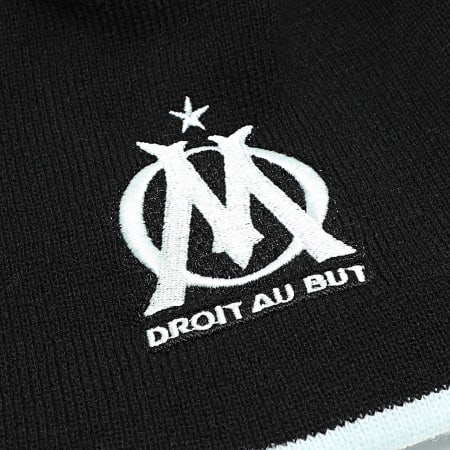 OM - OM HCM139 Confezione cappello e girocollo nero azzurro