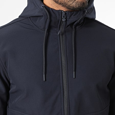 Teddy Smith - Chaqueta con capucha y cremallera Renzo 12017484D Azul marino