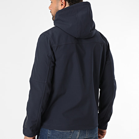 Teddy Smith - Chaqueta con capucha y cremallera Renzo 12017484D Azul marino