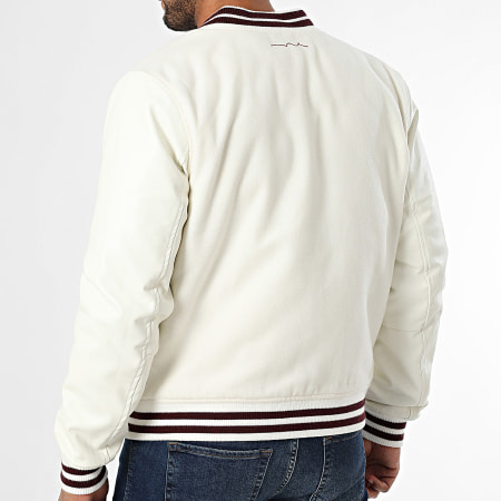 Teddy Smith - Chaqueta Teddy Romeo 12017073D Beige claro