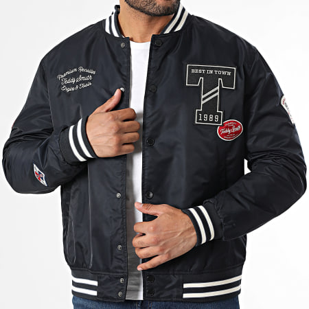 Teddy Smith - Veste Bomber Tibald 12017864D Bleu Marine