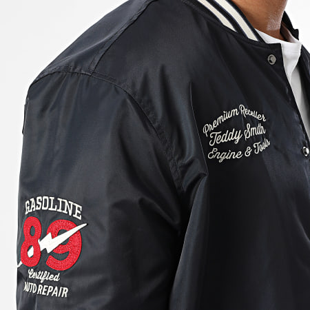 Teddy Smith - Veste Bomber Tibald 12017864D Bleu Marine