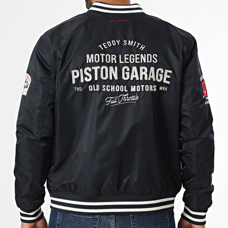 Teddy Smith - Veste Bomber Tibald 12017864D Bleu Marine