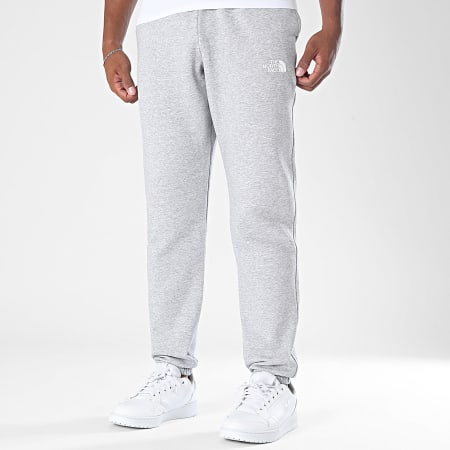 The North Face - Pantalon Jogging Regular Fit Simple Dome A8C1Y Gris Chiné