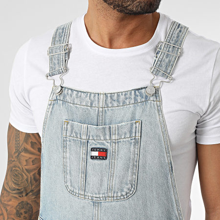 Tommy Jeans - Salopette Relaxed Fit Mia Dungaree 1637 Bleu Wash