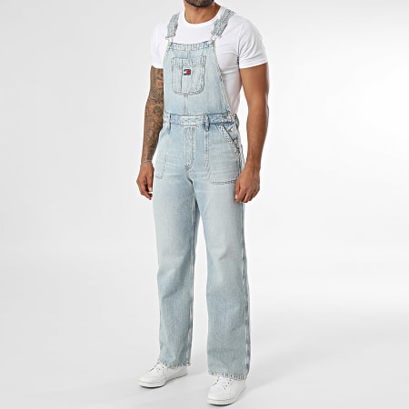 Tommy Jeans - Salopette Relaxed Fit Mia Dungaree 1637 Bleu Wash