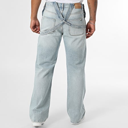 Tommy Jeans - Salopette Relaxed Fit Mia Dungaree 1637 Bleu Wash