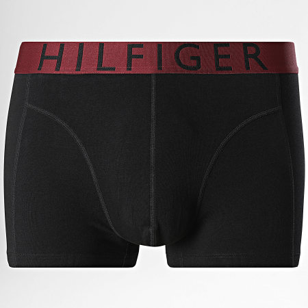 Tommy Hilfiger - Lot De 3 Boxers 3465 Noir Gris Clair Vert Kaki Bordeaux