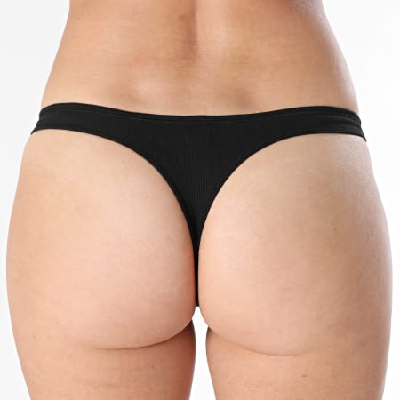 Tommy Hilfiger - Set van 3 ondergedompelde G-strings voor dames 6129 Zwart Grijs Heather Wit