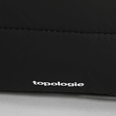 Topologie - Lot Sacoche Et Sangle Bottle Large 8mm Rope Noir Réfléchissant