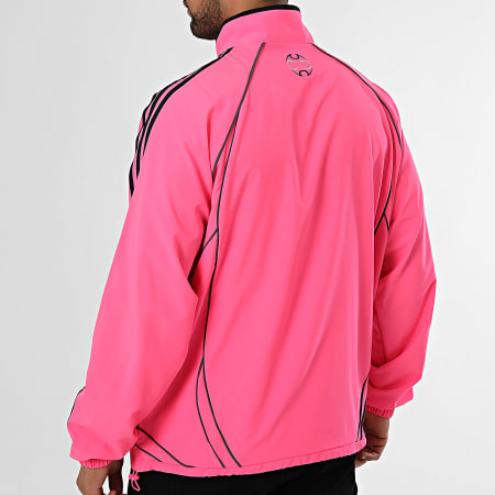 Adidas Sportswear - Veste Zippée Teamgeist JX6598 Rose Fluo Noir