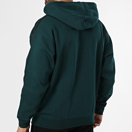 Adidas Originals - Sweat Capuche Zippé Baggy JX1549 Vert Bouteille Noir