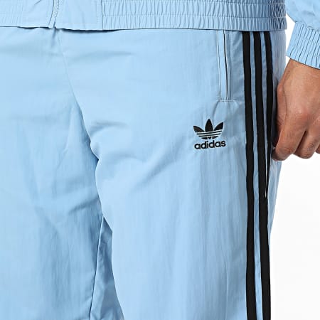 Adidas Originals - Ensemble De Survetement A Bandes Firebird JY1331 JY1337 Bleu Clair