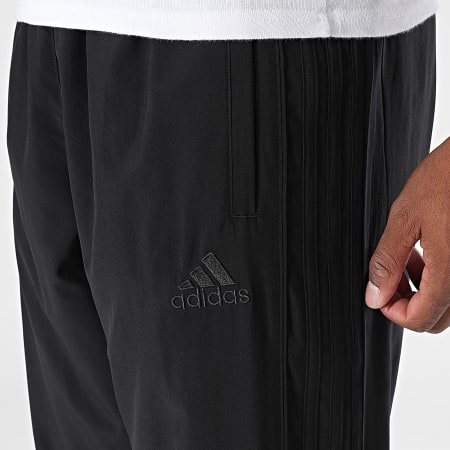 Adidas Sportswear - Pantalon Jogging A Bandes Teamgeist KA0596 Noir